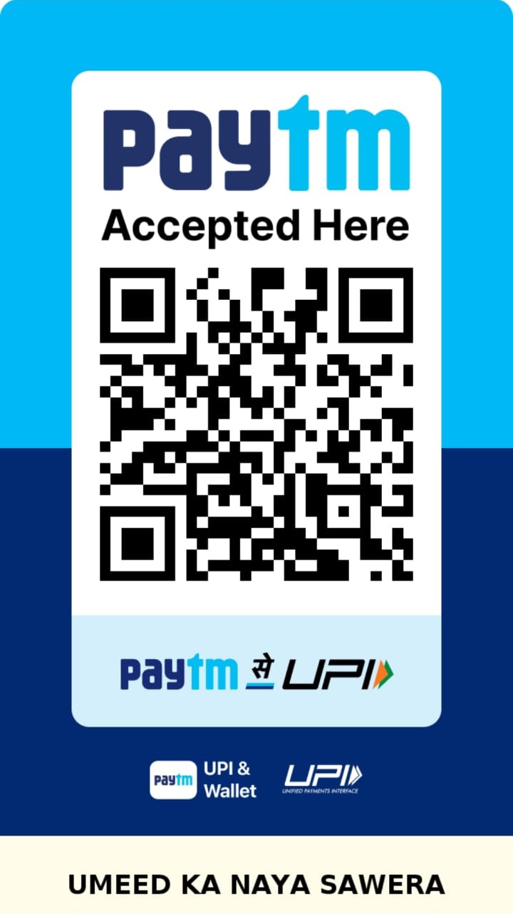 Donate via Paytm